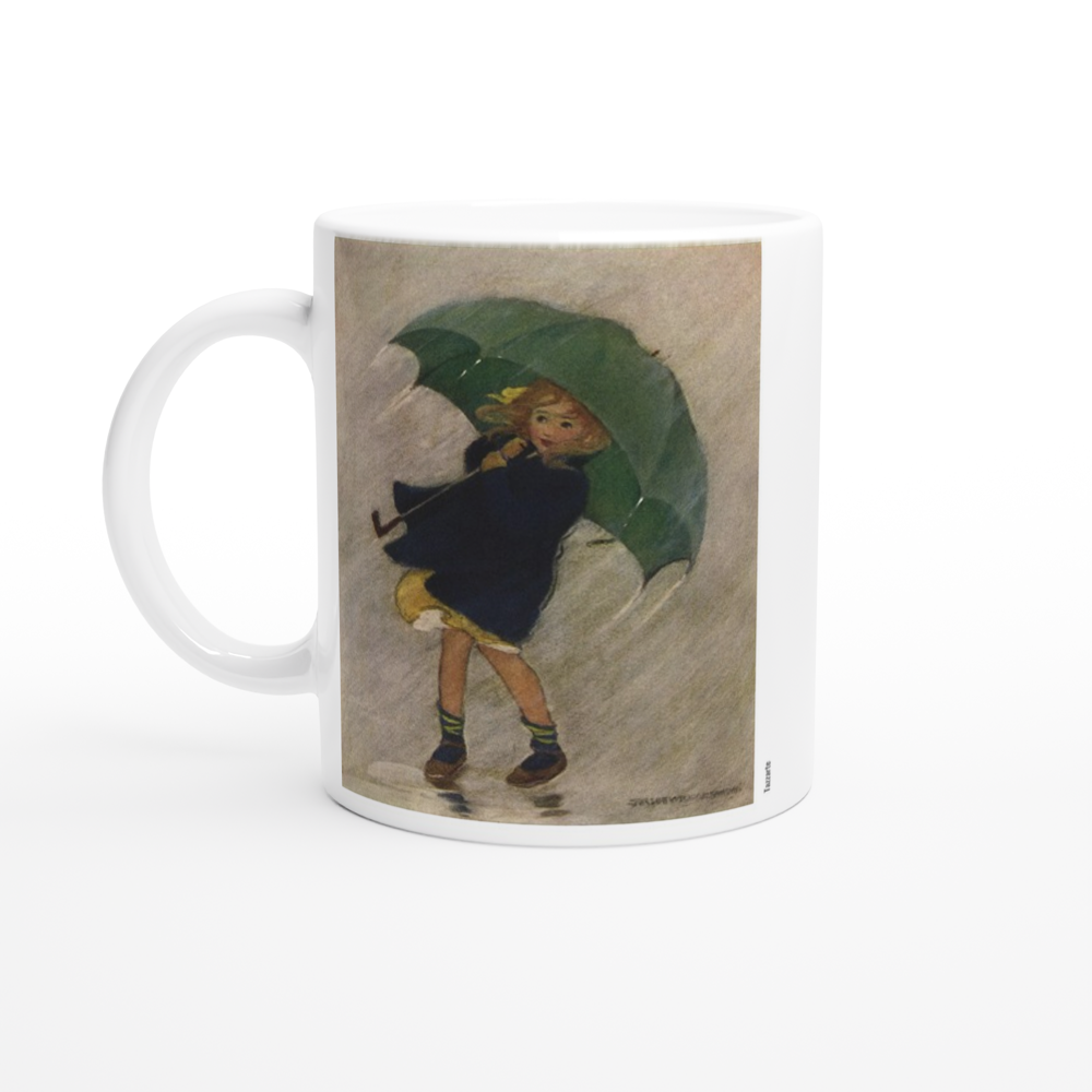 The Jessie Willcox Smith “Girl with the umbrella” Mug