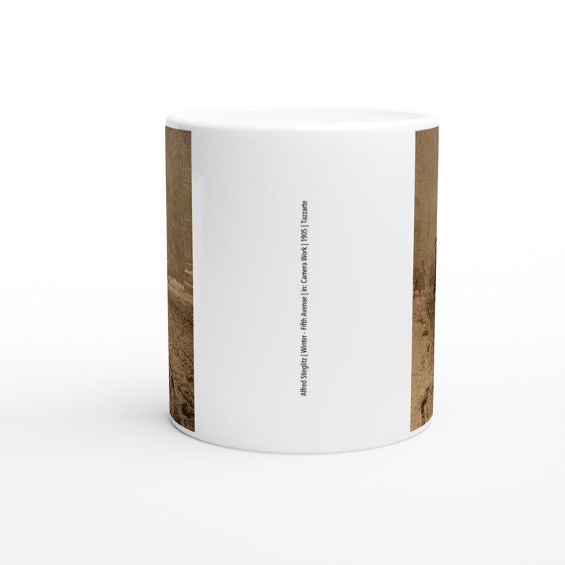 Stieglitz's Winter Fifth Avenue Mug - Camera Work Art for Photography Enthusiasts