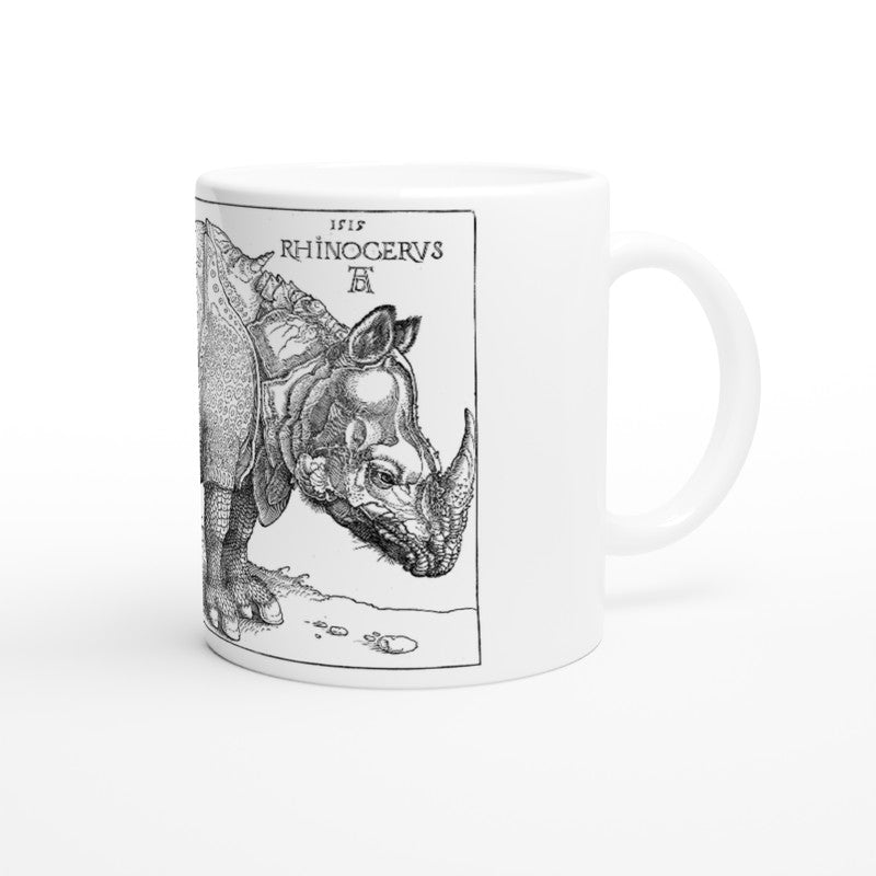 "The Rhinoceros" Mug by Albrecht Dürer