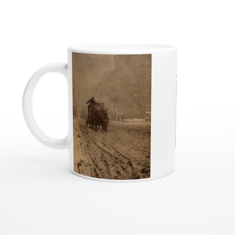 Stieglitz's Winter Fifth Avenue Mug - Camera Work Art for Photography Enthusiasts