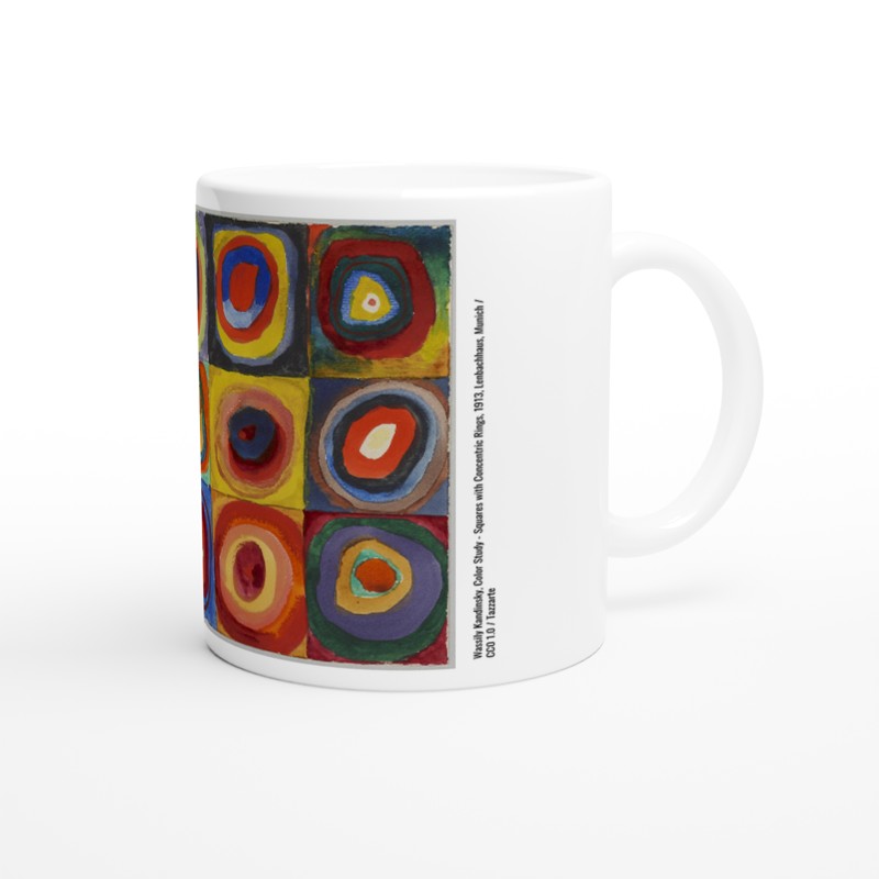 Kandinsky Love Mug - Concentric Rings