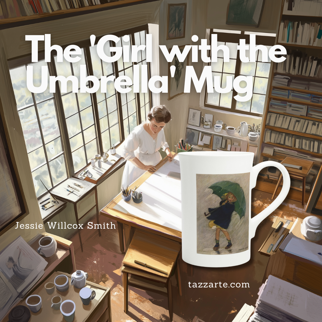 The Jessie Willcox Smith “Girl with the umbrella” Mug