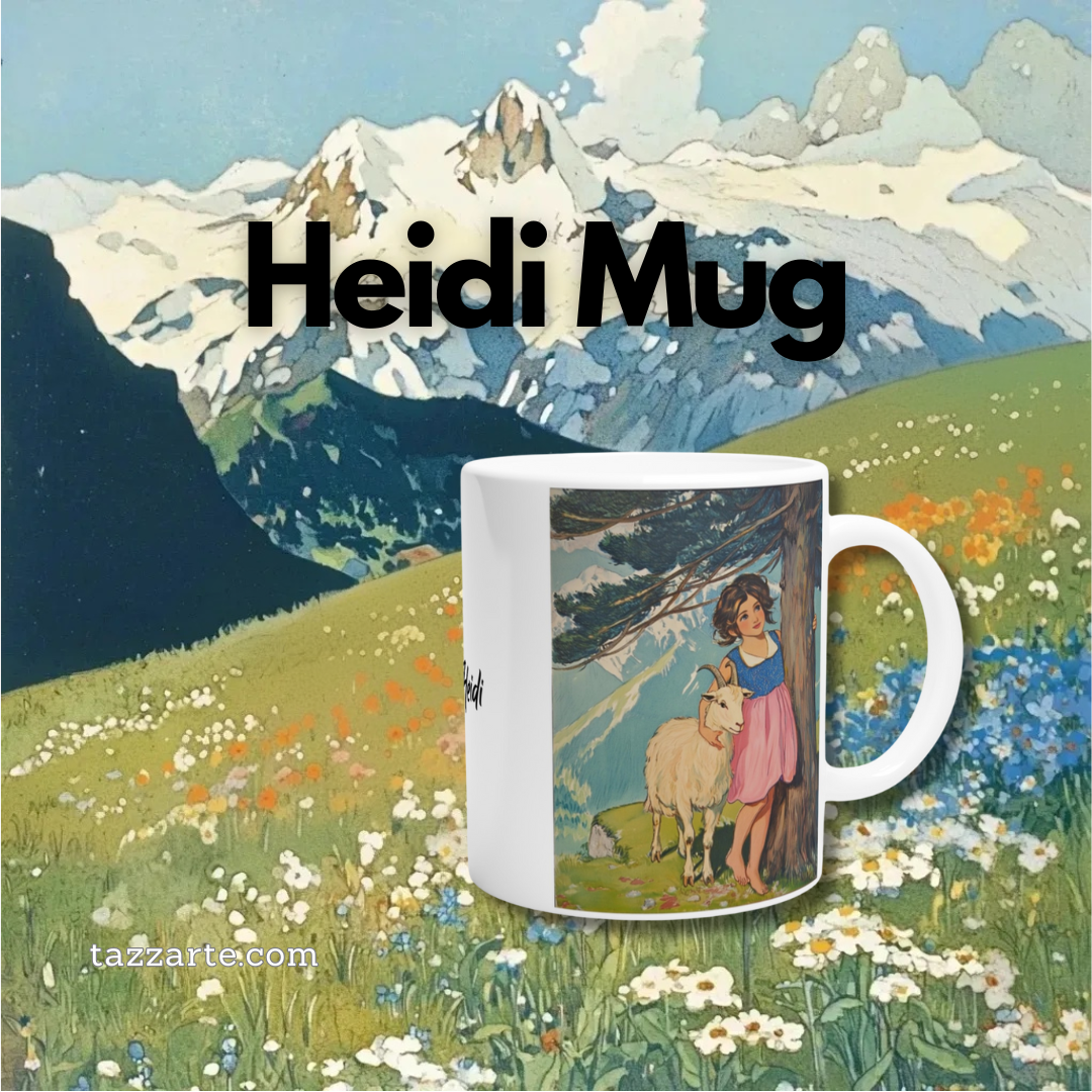 Heidi and Little Swan Mug