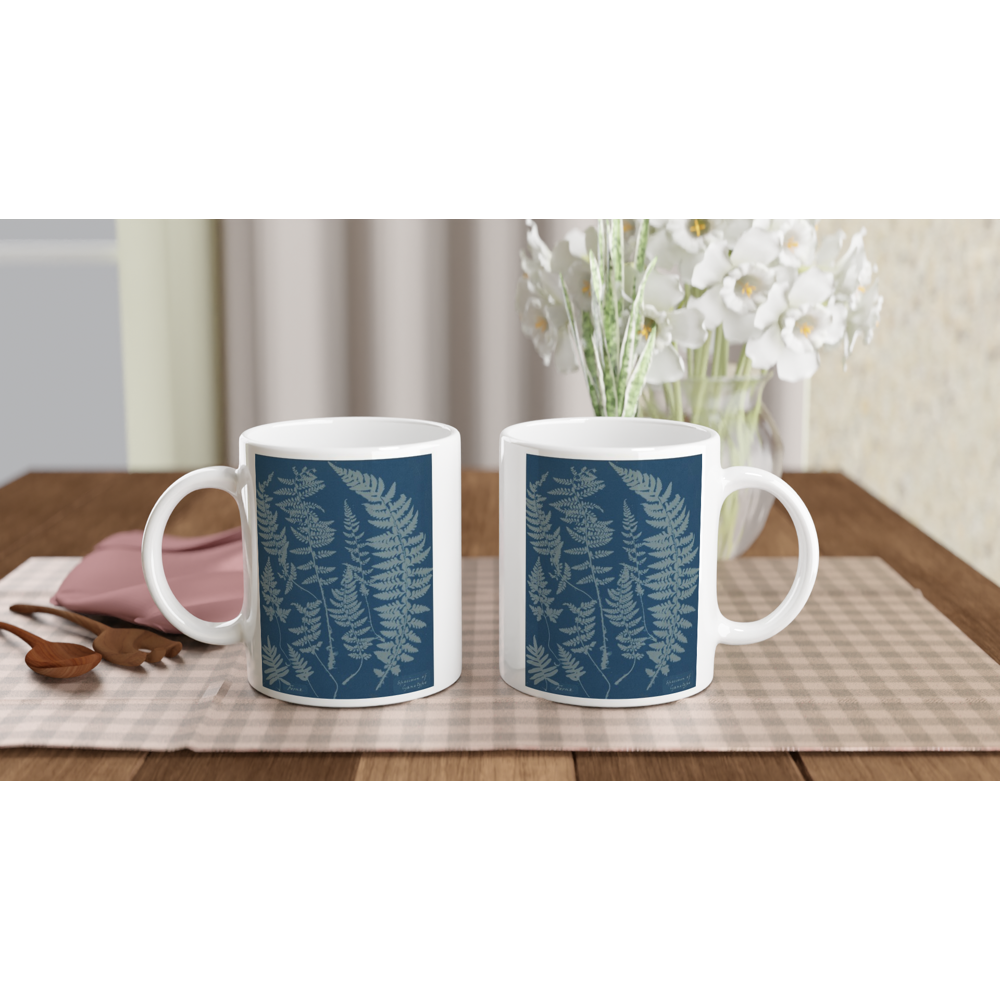 Anna Atkins Cyanotype Botany Mug