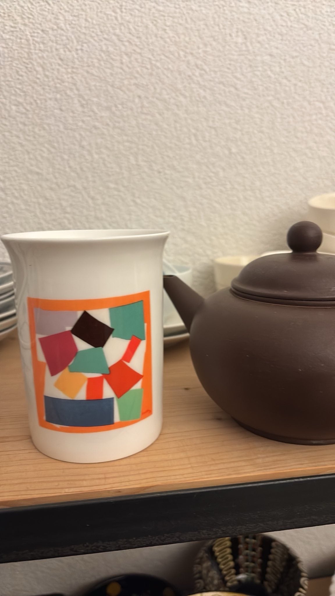 Henri Matisse 'The Snail' – 10oz Porcelain Mug for Everyday Use, Charming Gift for Art Enthusiasts