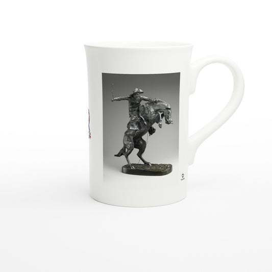 Frederic Remington Broncho Buster art mug meaningful gift with history