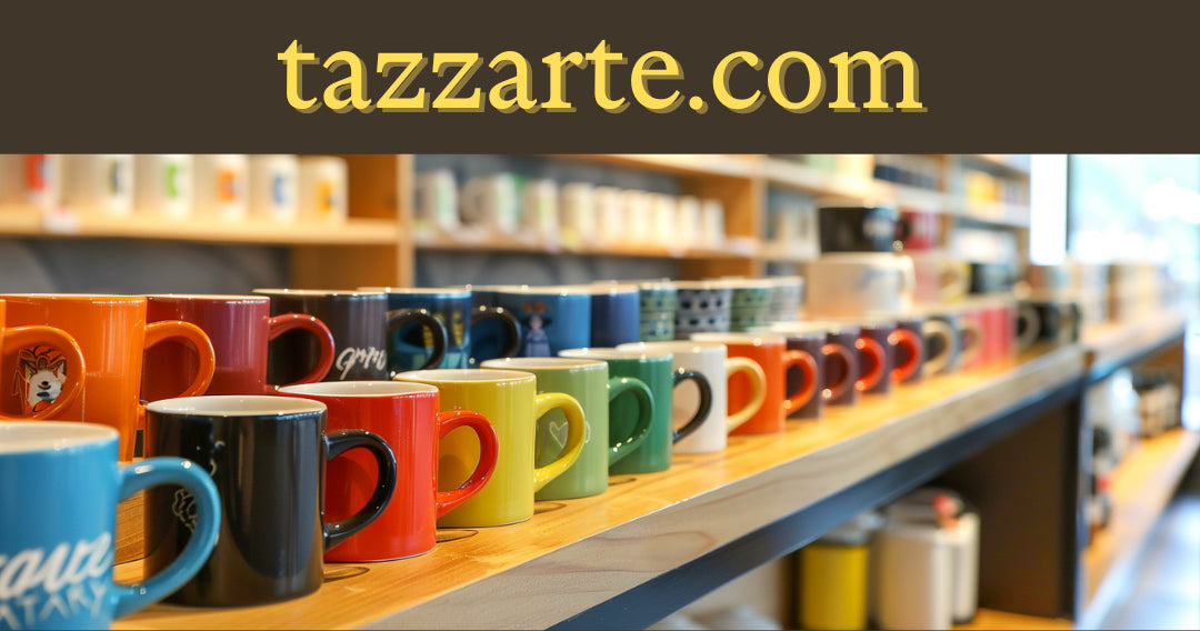 Today's the Day! tazzarte.com is Officially Open – Discover Artful Mugs and Get 20% Off!