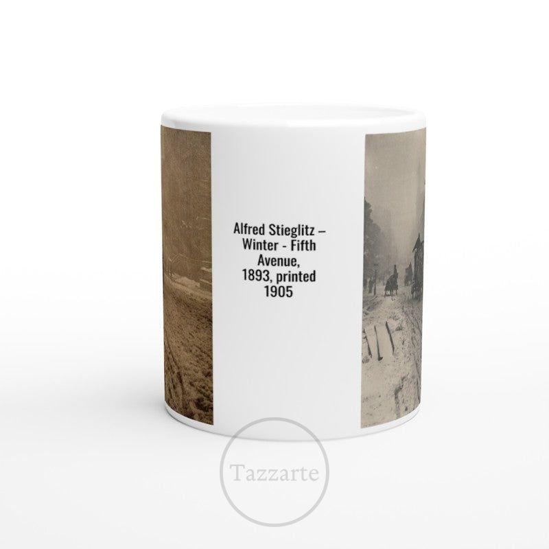 Stieglitz's Fifth Avenue Winter Flurry Mug: An Icon of American Photography