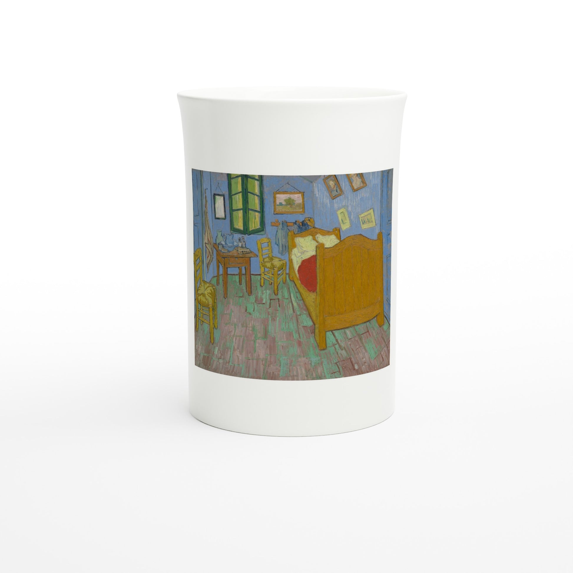 Vincent van Gogh – The Bedroom, 1889 – Tazzarte fine porcelain mug, front view