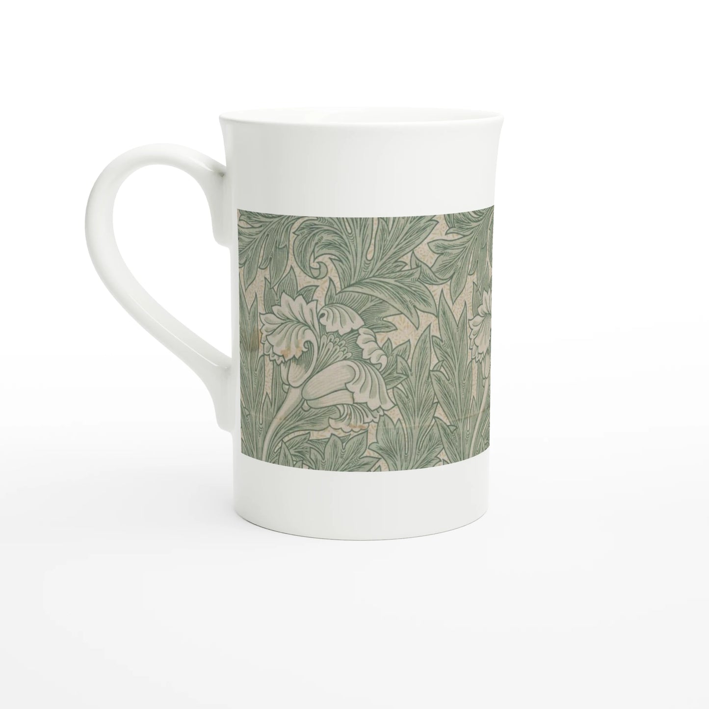 William Morris – Tulip, 1875 – Tazzarte fine porcelain mug, handle at left