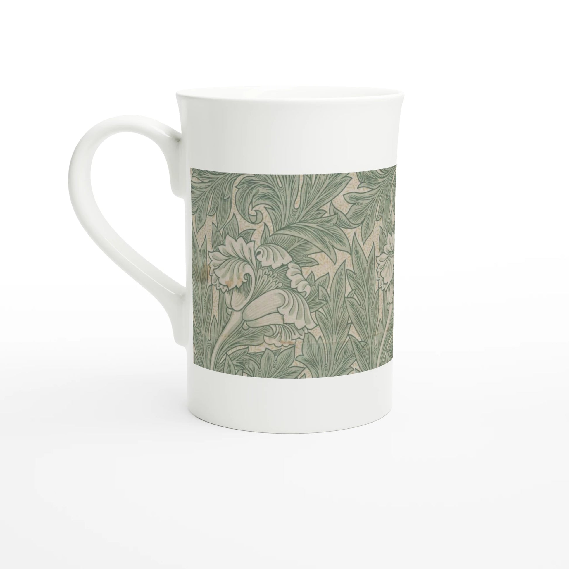 William Morris – Tulip, 1875 – Tazzarte fine porcelain mug, handle at left