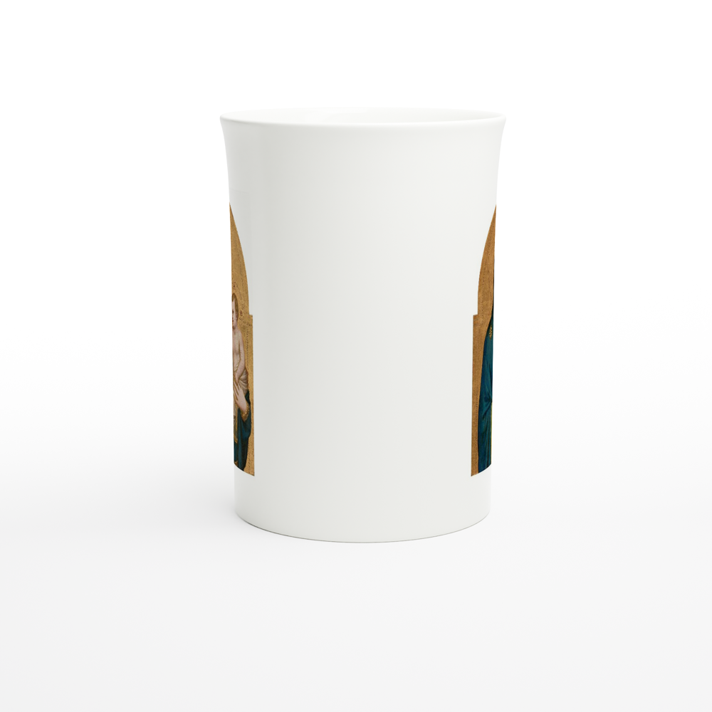 Giotto di Bondone – Madonna and Child Mug – Tazzarte fine porcelain art mug