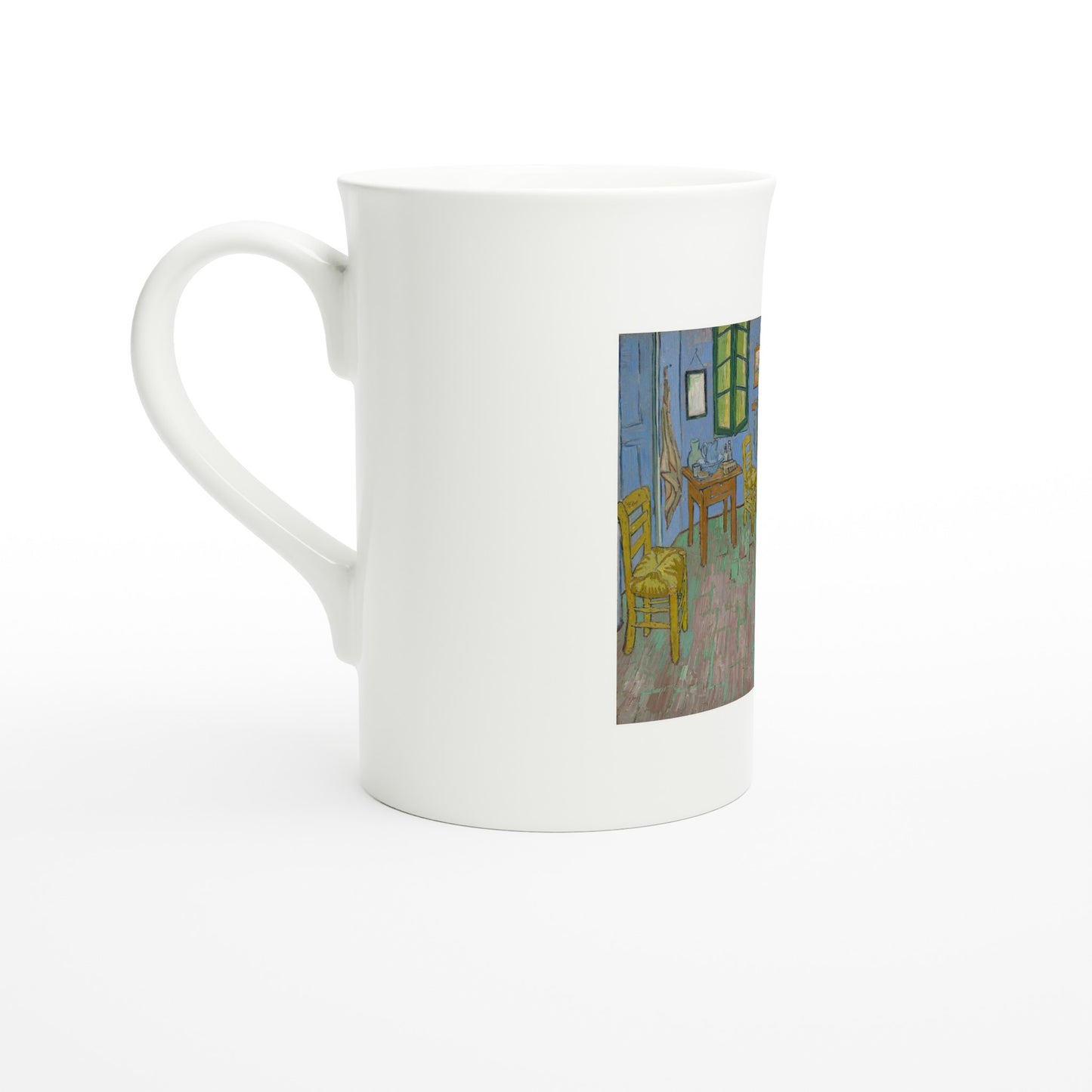 Vincent van Gogh – The Bedroom, 1889 – Tazzarte fine porcelain mug, left view