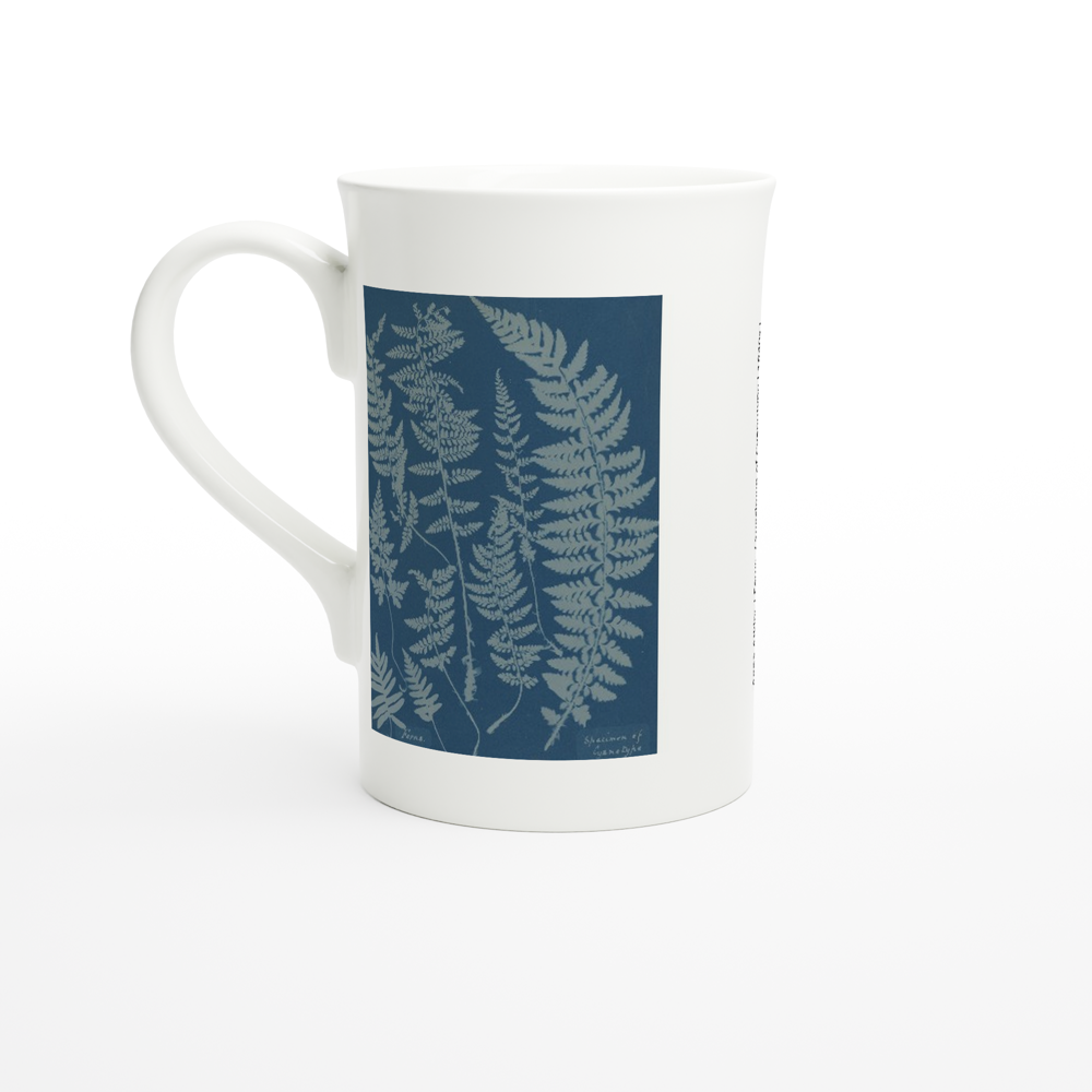 Anna Atkins – Cyanotype Botany Mug – detail view