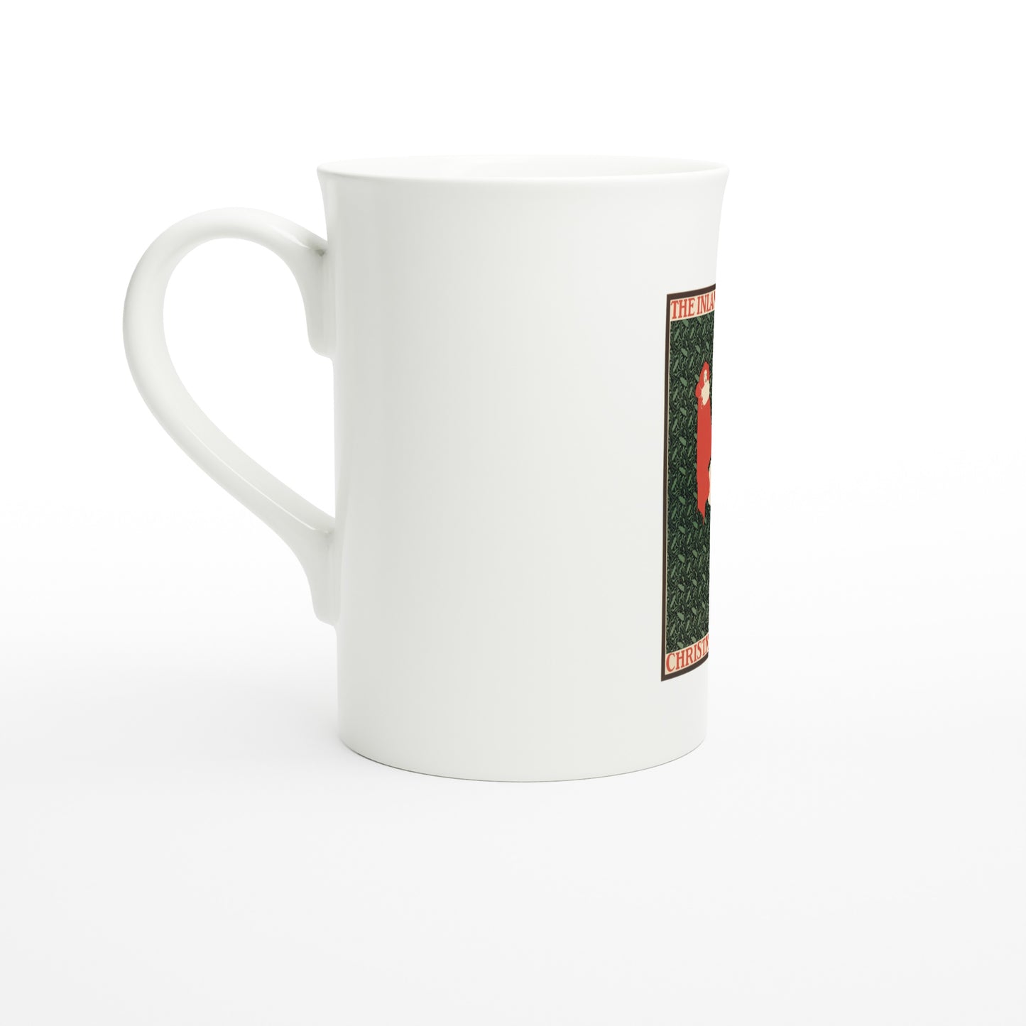 Tazzarte fine porcelain mug, left view