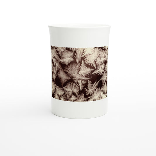 Wilson Bentley, Frost, c. 1910 – Tazzarte fine porcelain mug, front view