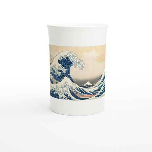 Hokusai, The Great Wave off Kanagawa c. 1831 – Tazzarte fine porcelain mug, front view