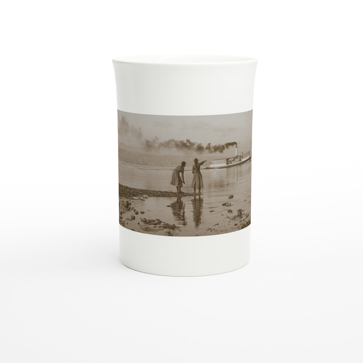 Arnold Heim – Am Küsnachterhorn, 1902 – Tazzarte fine porcelain mug, front view