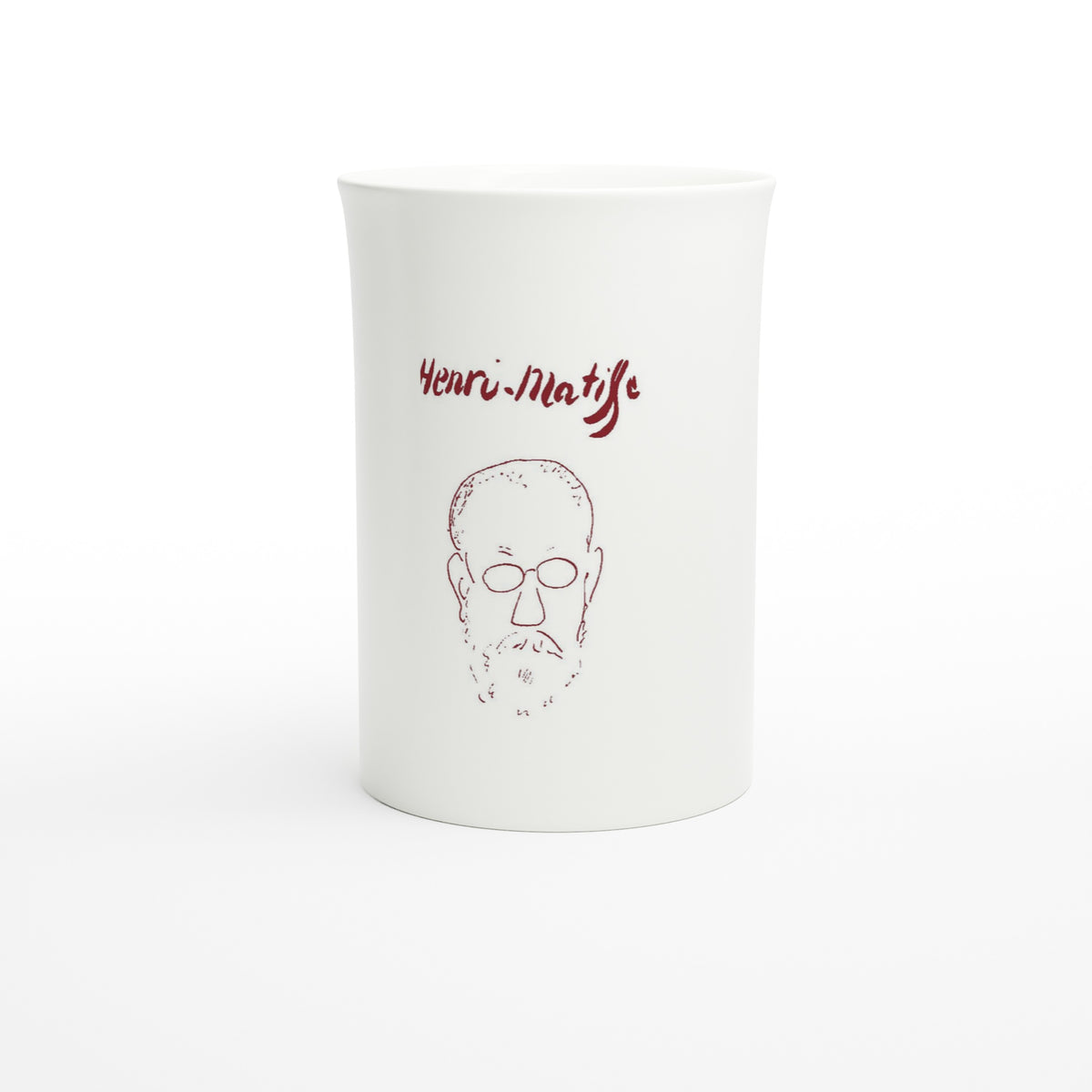 Henri Matisse – Self-Portrait, 1930 – Tazzarte fine porcelain mug, front view