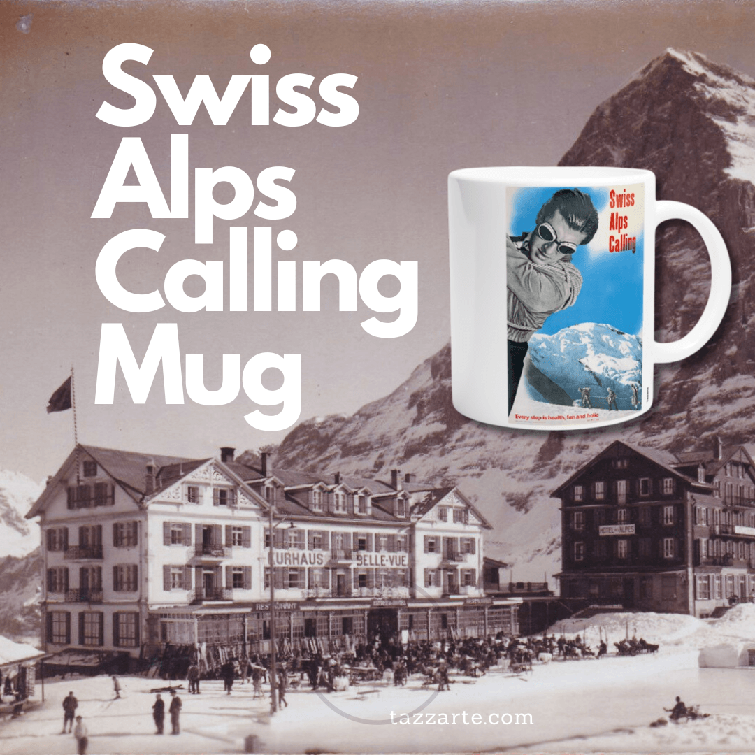 Swiss Alps Calling Mug, Perfect Gift for Adventurers