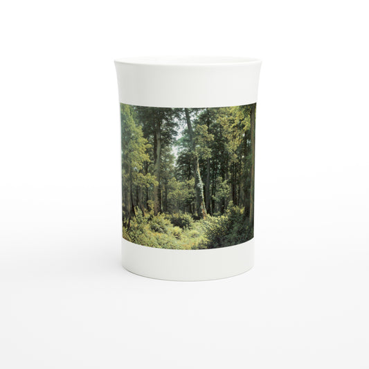 Robert Zünd – Eichenwald (1882) – Tazzarte fine porcelain mug, front view