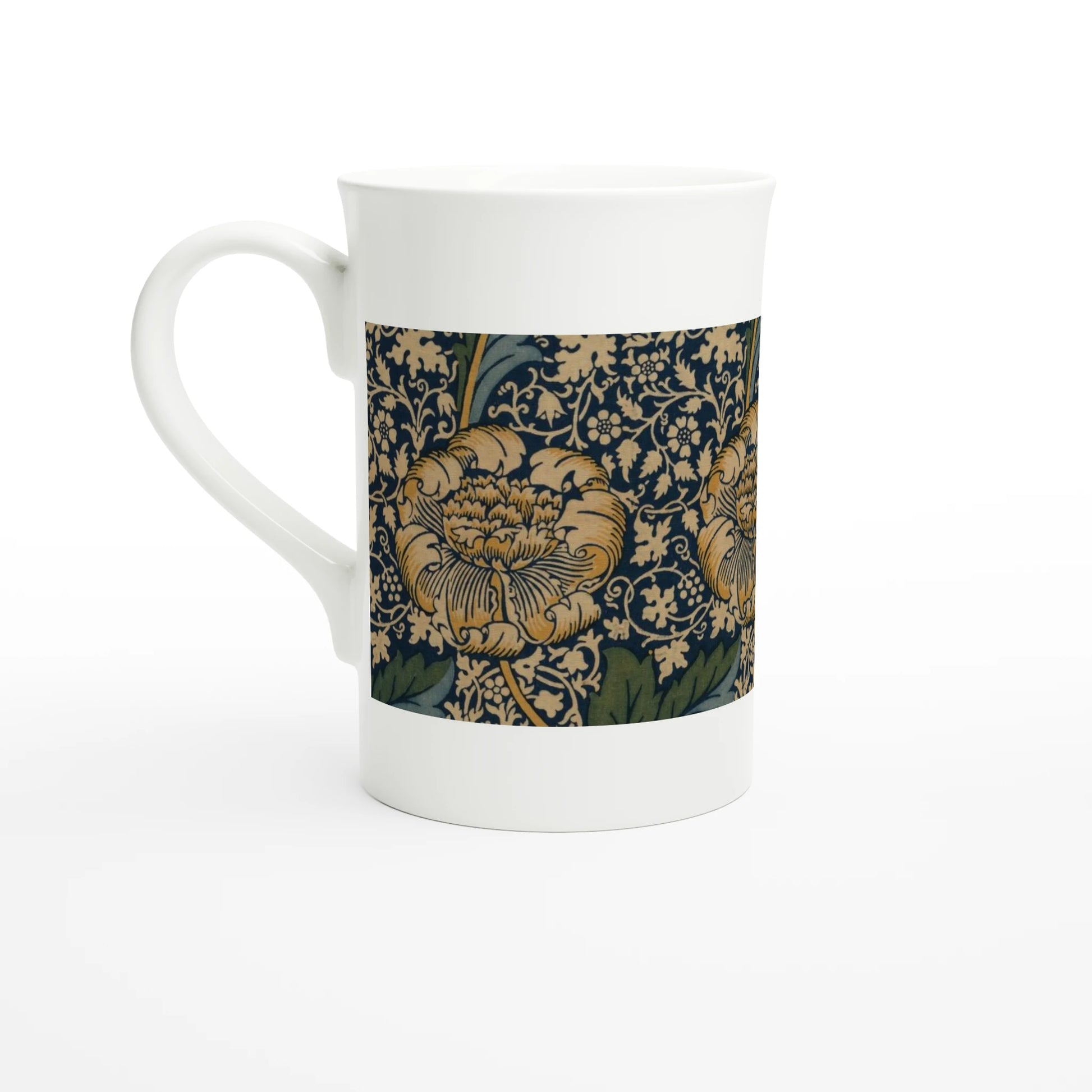 William Morris – Kennet, 1883 – Tazzarte fine porcelain mug, handle at left