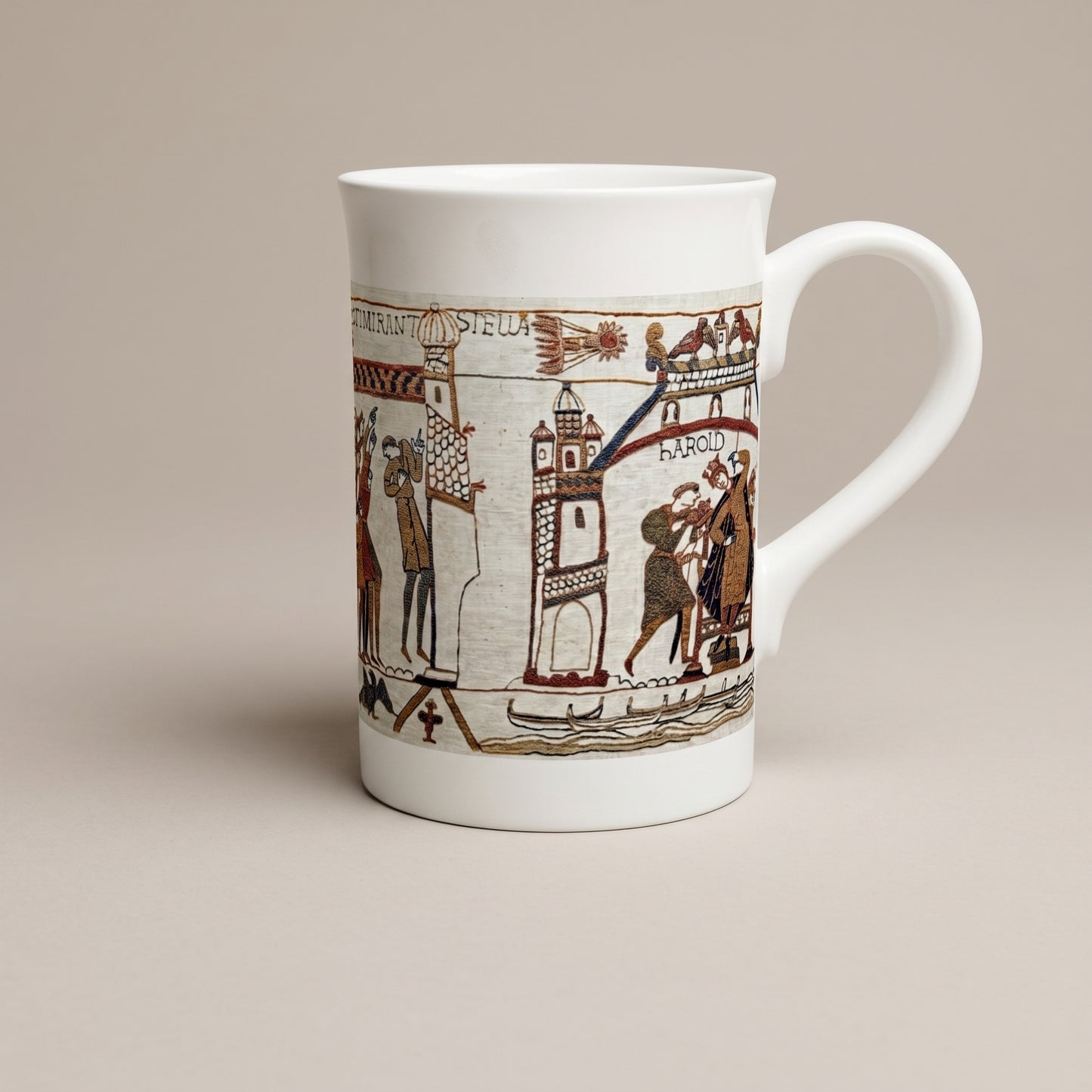 Bayeux Tapestry: Halley's Comet, 1066 – Tazzarte fine porcelain art mug