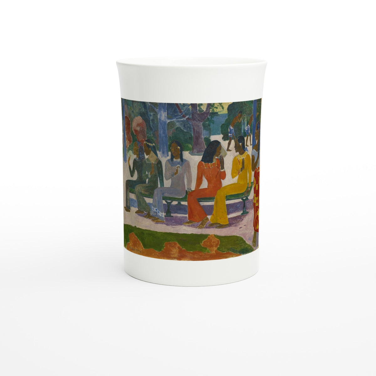 Paul Gauguin, Ta matete (The Market), 1892 – 10 oz fine porcelain art mug, front view