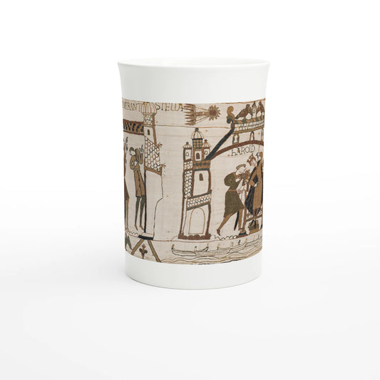 Bayeux Tapestry, Halley's Comet, 1066 – 10 oz fine porcelain art mug, front view